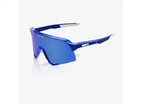 100% S3 okulary RBH Gloss Blue Holographic/HiPER Royal Blue Mirror Lens