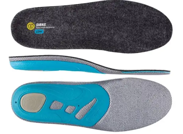 Sidas 3feet Merino Low Arch wkładki do butów niska arch 1 para