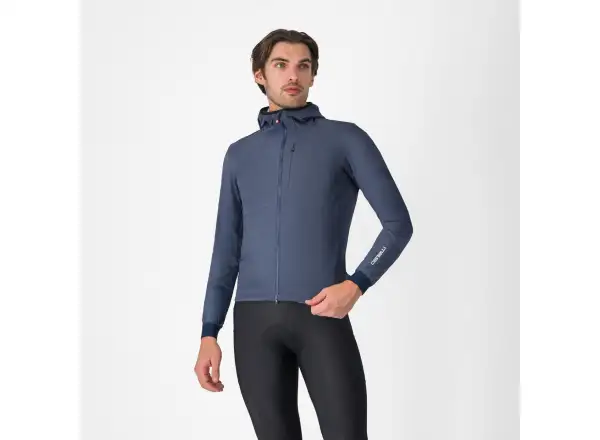 Castelli Fly Unltd Jacket męska kurtka Dark Steel Blue