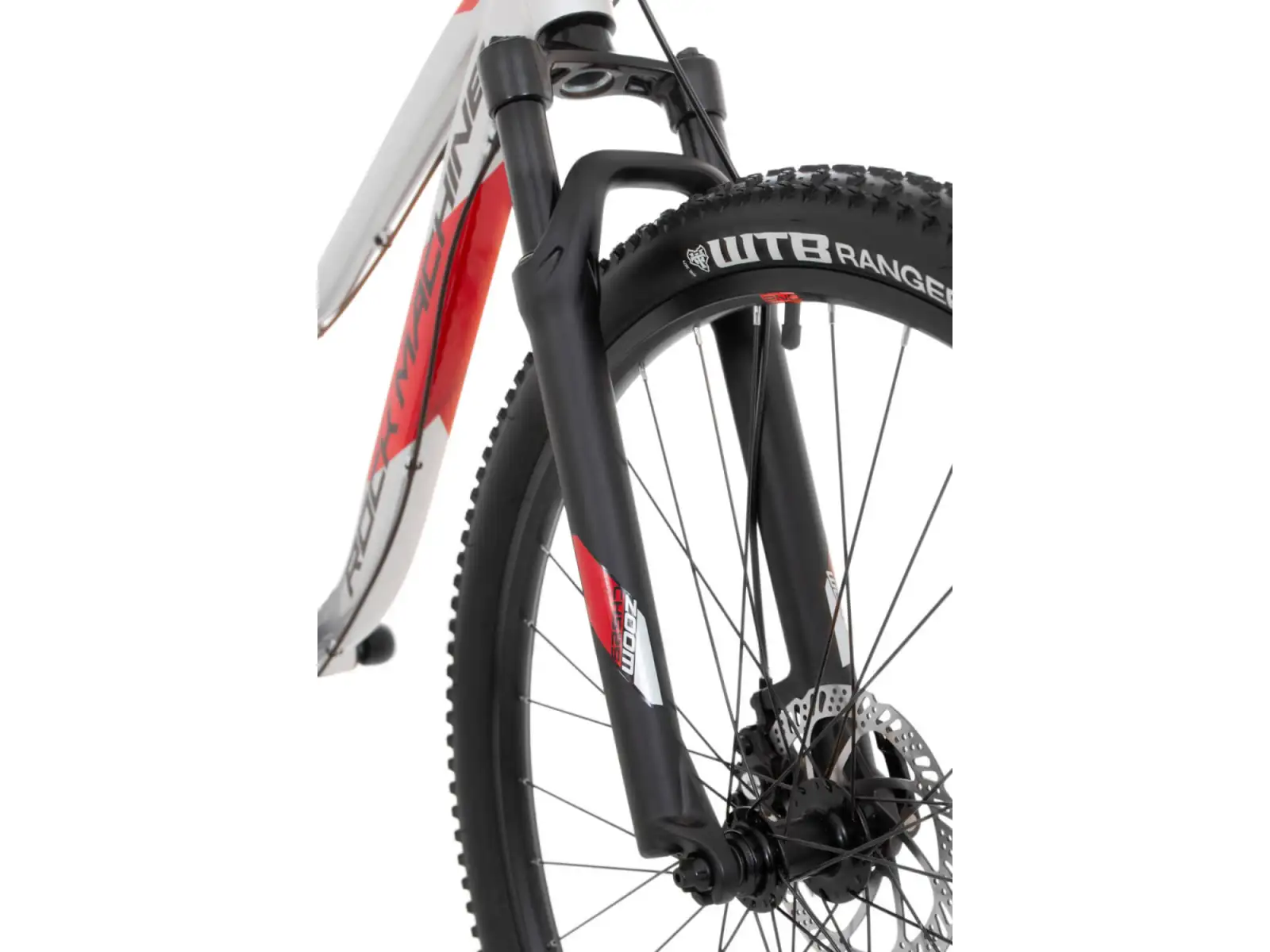 Rock Machine Storm 27 MD rower dziecięcy Gloss Silver/Black/Red