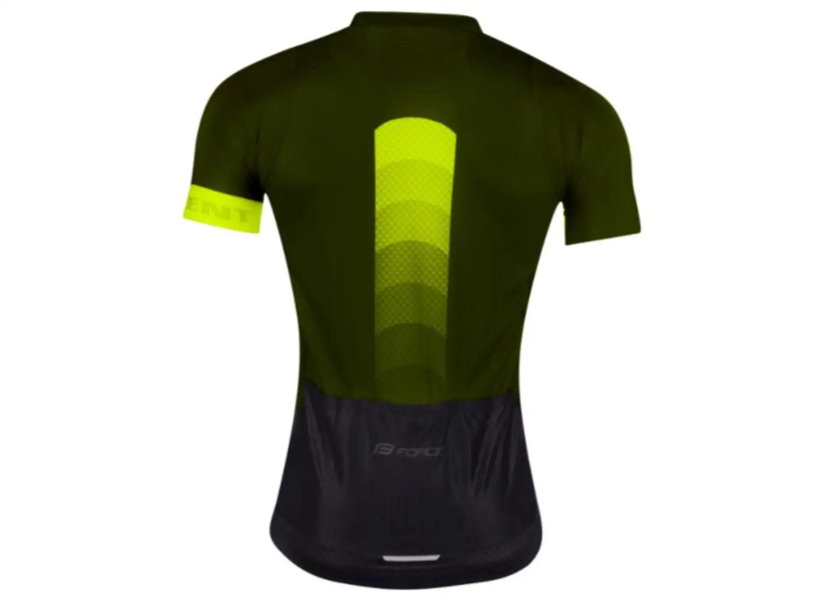 Force Ascent koszulka krótki rękaw zielona/fluo