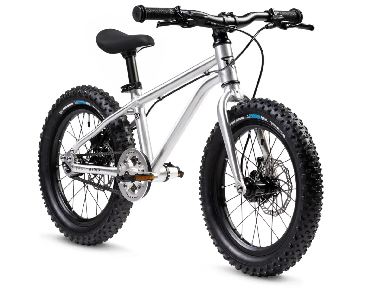 Early Rider Seeker X16 rower dziecięcy Brushed Aluminium