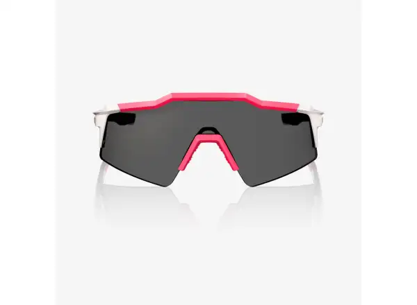 100% Speedcraft SL okulary przeciwsłoneczne Puddy Pink White/Smoke