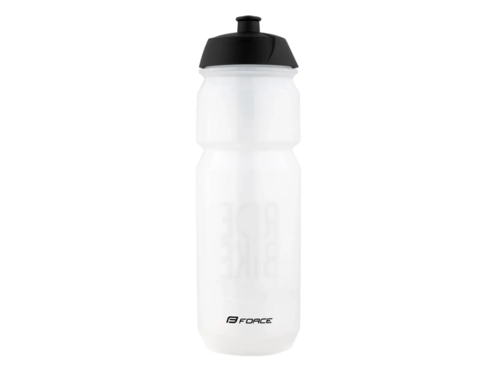 Force Ride Bike bidon rowerowy 750 ml transparentny/czarny