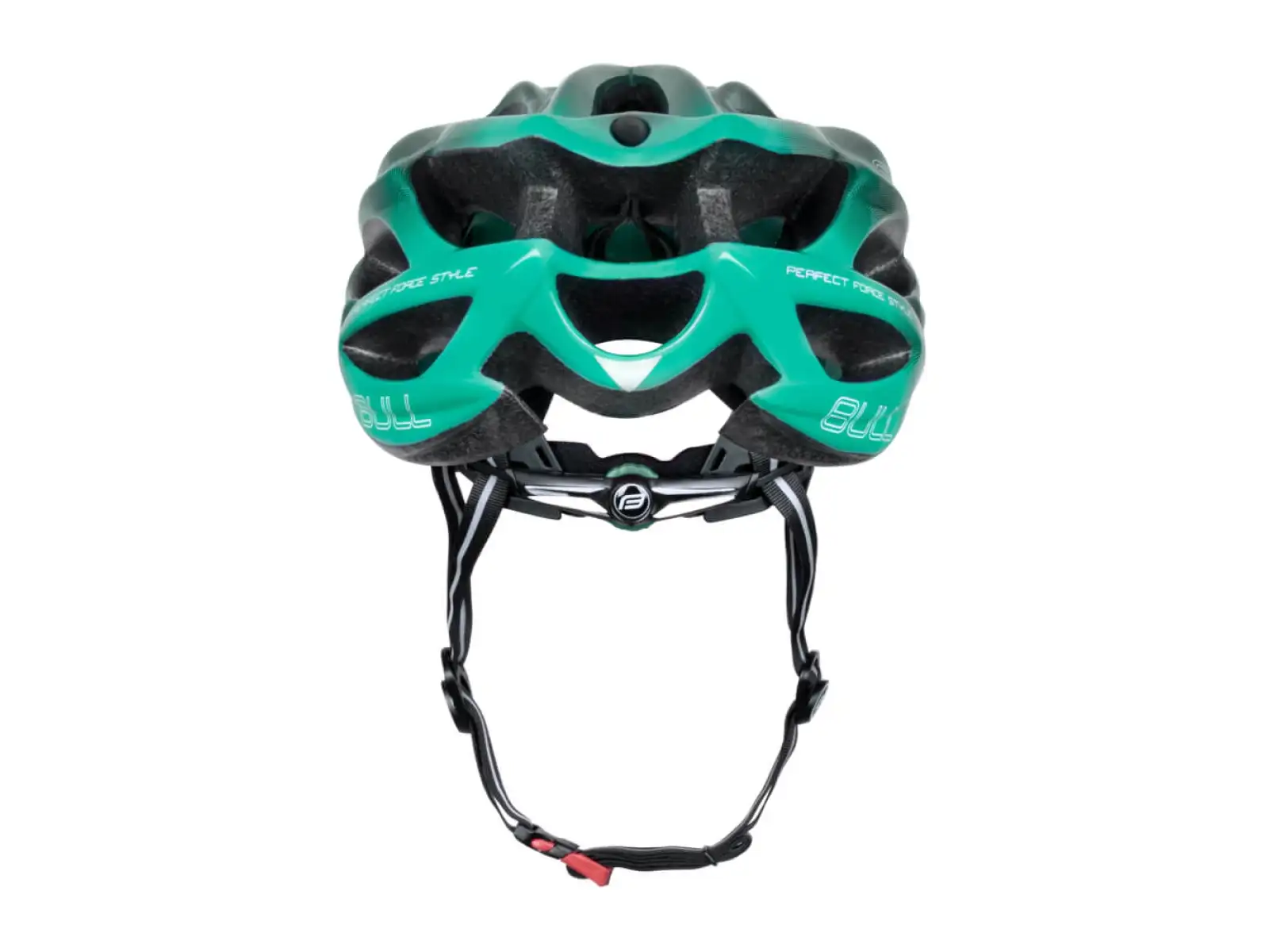 Force Bull Hue kask czarna/turkusowa