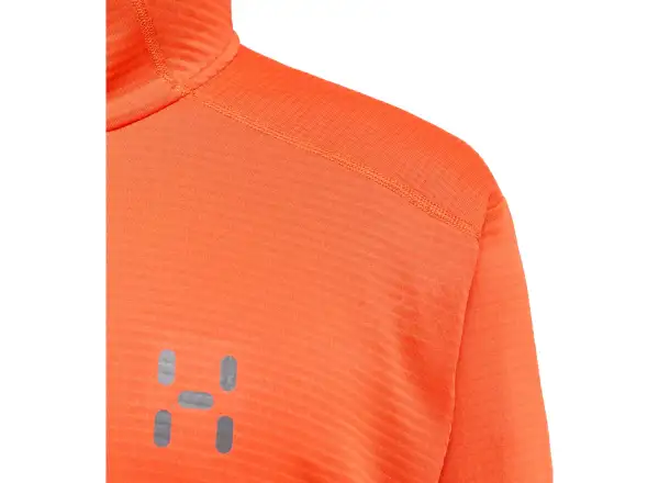 Haglöfs L.I.M Mid Multi Hood męska bluza z kapturem czerwona