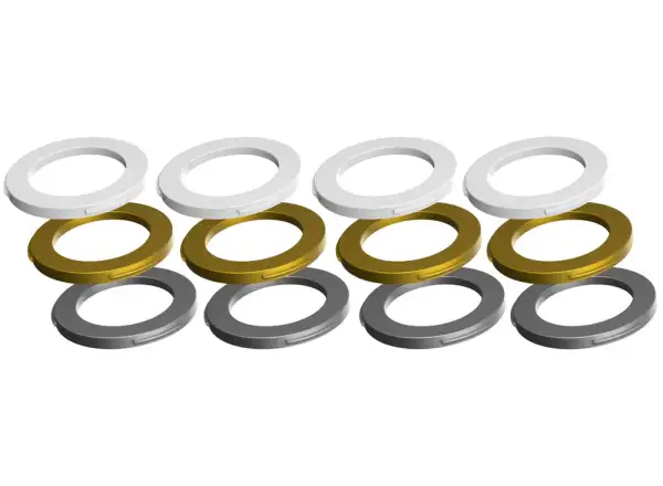 Magura MT4/MT6/MT8/MT-Trail osłonki na zaciski hamulcowe - white/gold/silver
