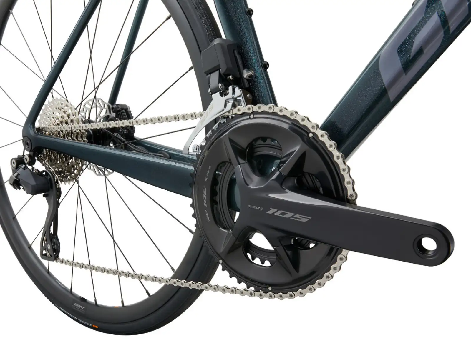 Giant TCR Advanced 1 PC rower szosowy Asphalt Green