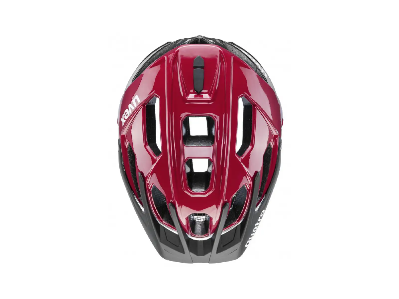 Uvex Quatro kask Ruby Red/Black