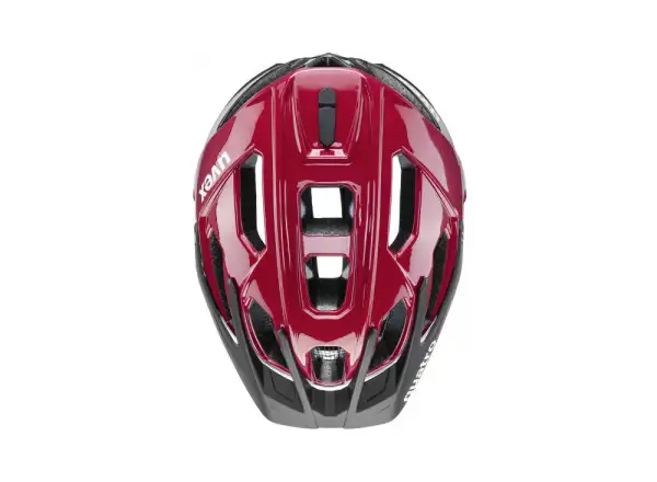 Uvex Quatro kask Ruby Red/Black