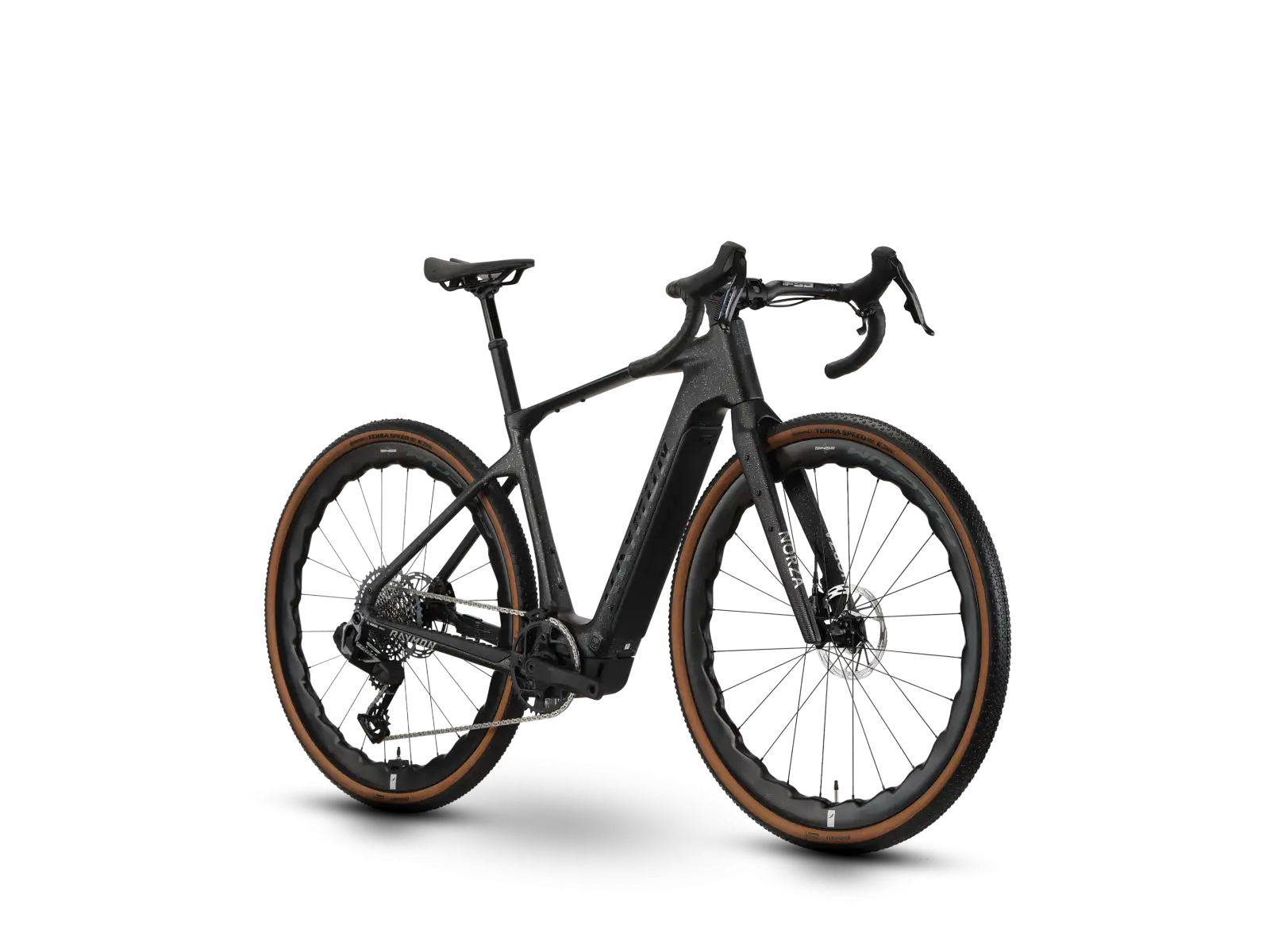Raymon Norza Ultra carbon sparkle gravel rower elektryczny