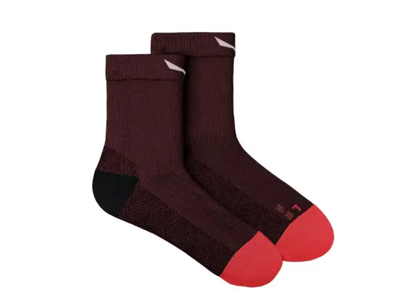 Salewa Mountain Trainer Merino Quarter skarpety damskie Syrah