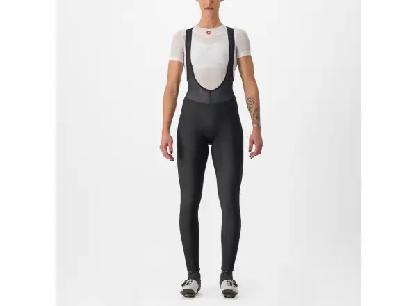 Castelli Entrata W Bibtight damskie spodnie Black