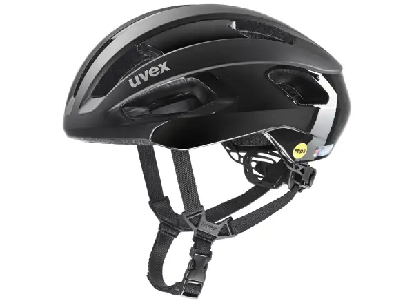 Uvex Rise Pro Mips kask rowerowy szosowy Black Matt
