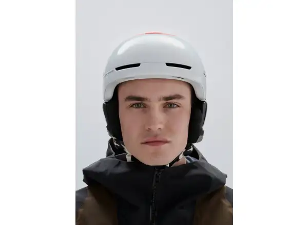 POC Obex Connect kask narciarski Hydrogen White/Fluorescent Orange AVIP