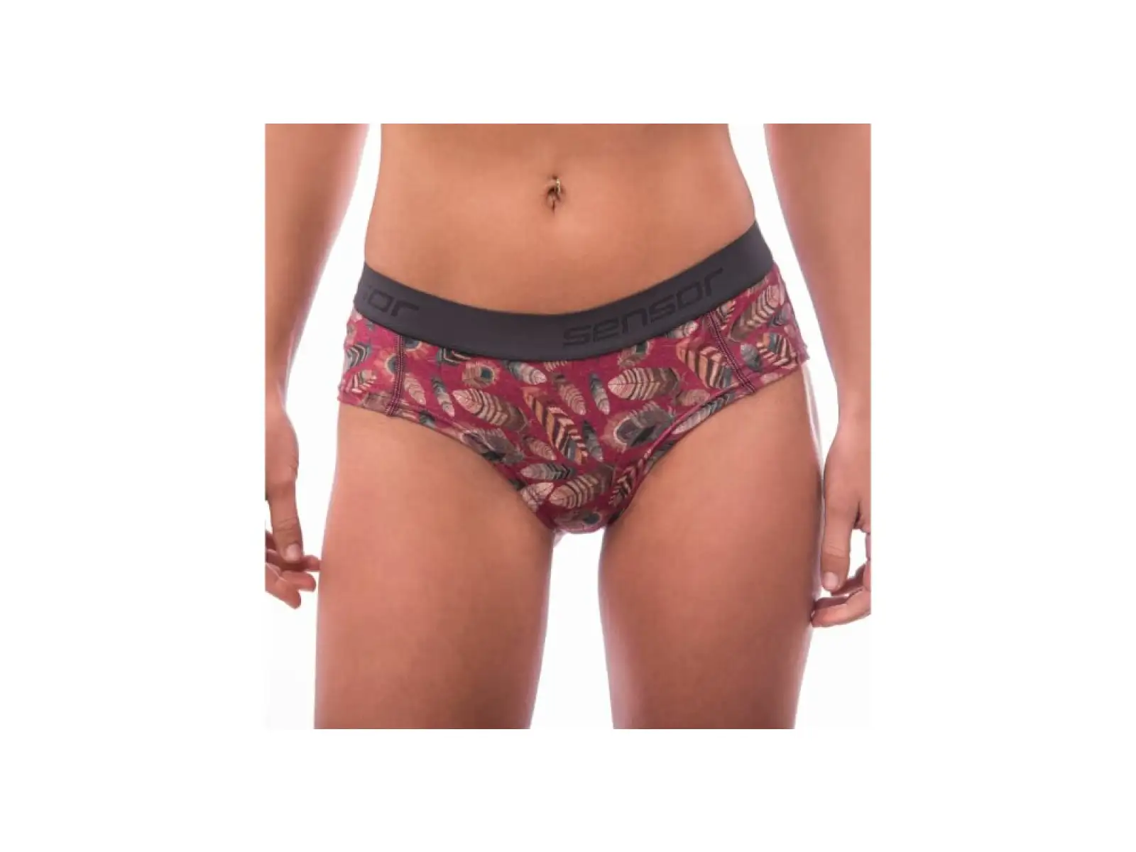 Sensor Merino Impress damskie majtki Lilla/Feather