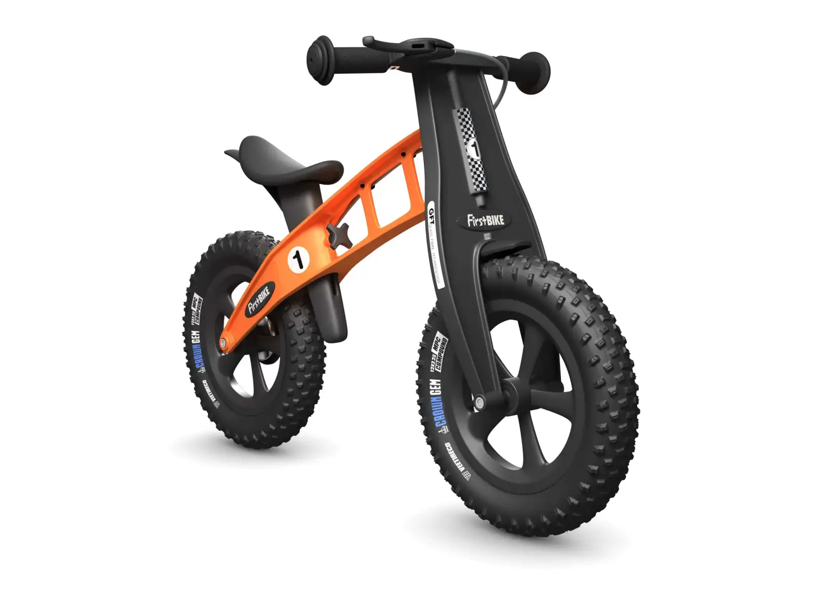 First Bike FAT dziecięcy rowerek biegowy Orange