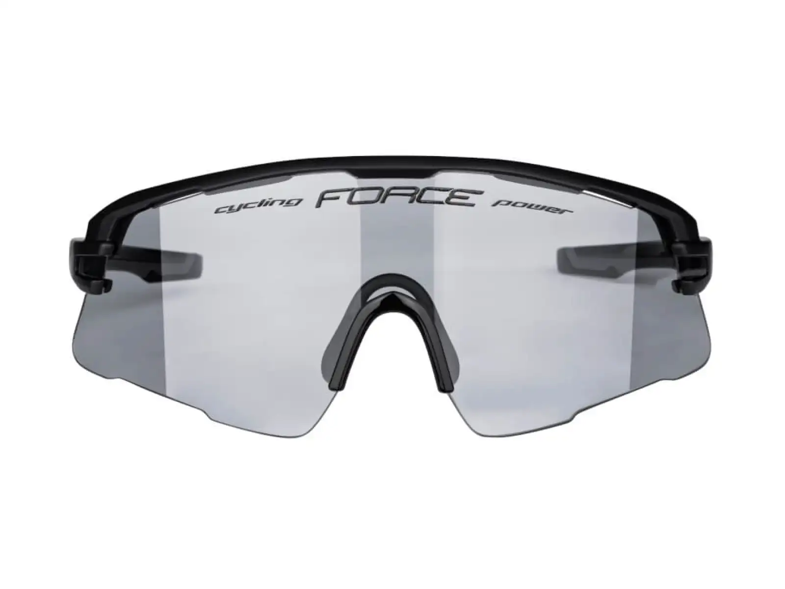 Force Ambient rowerowe okulary czarna/szara, fotochromatyczne szkła