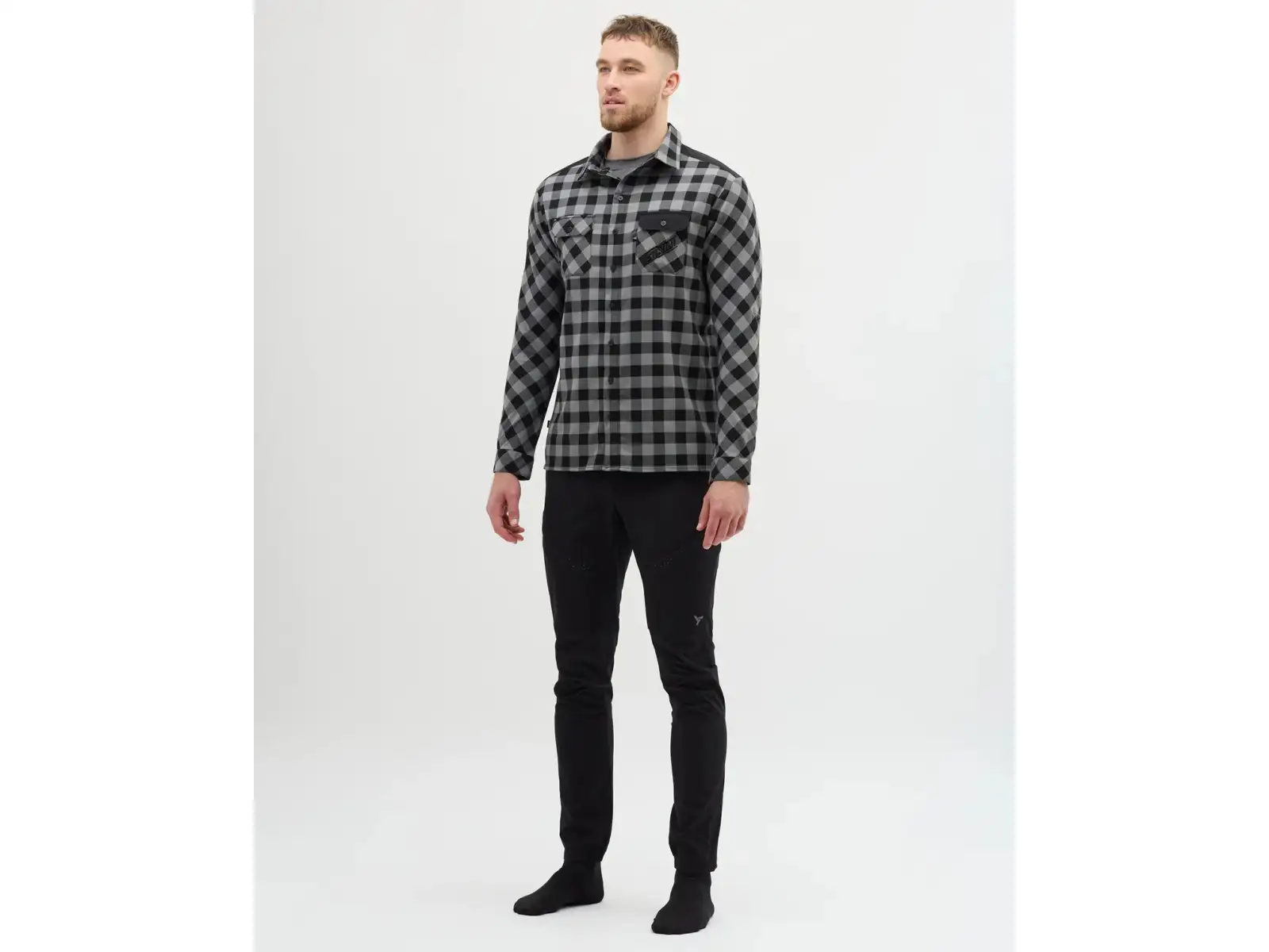 Silvini Farini męska koszula Grey/Black
