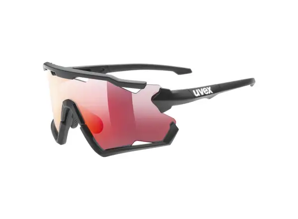 Uvex Sportstyle 228 set okulary Black Mat/Mirror Red Uni