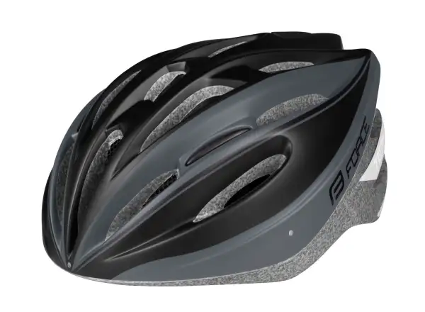 Force Tery kask rowerowy czarny/szary