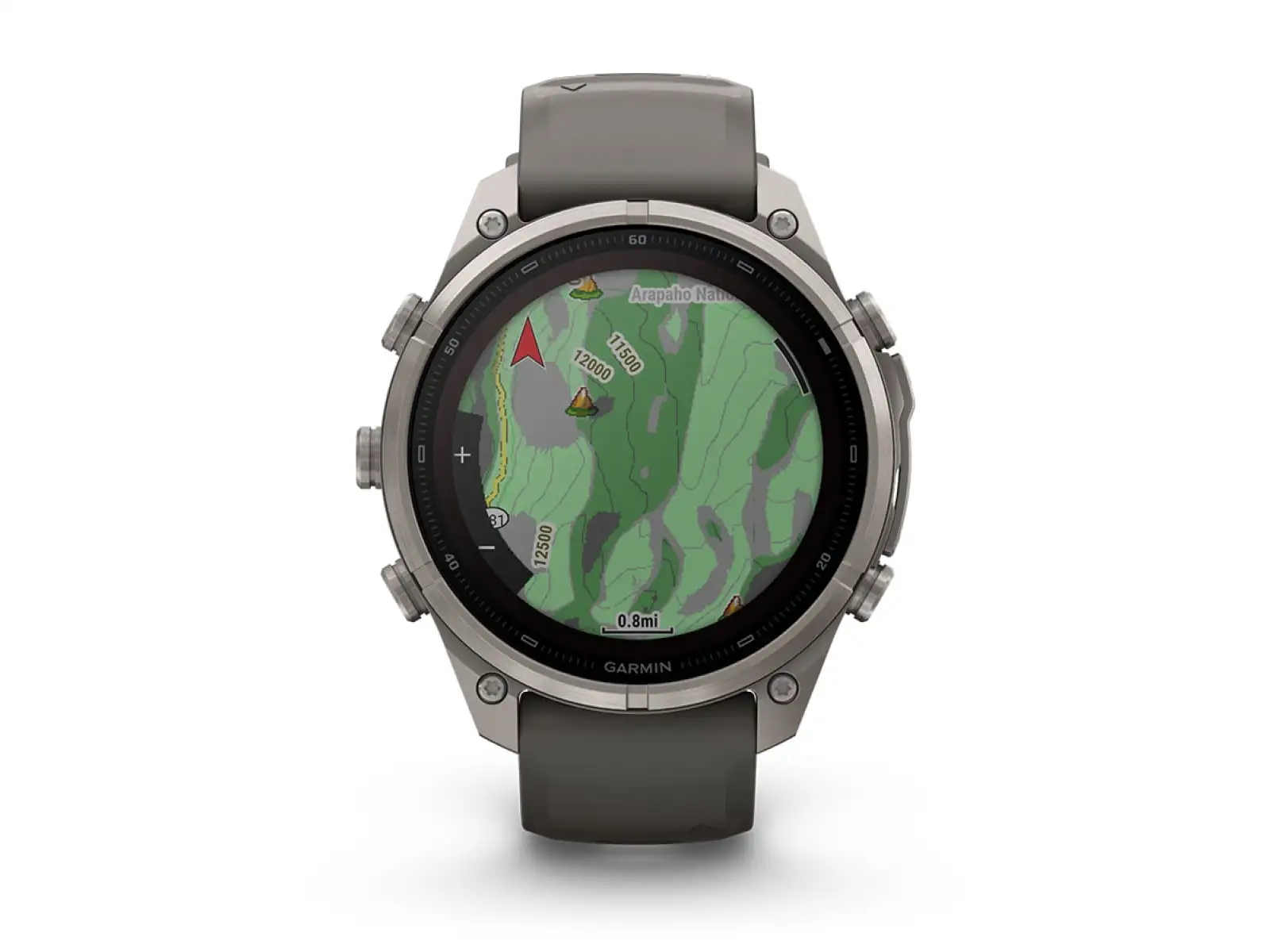 Garmin Fénix 9 Pro inReach Solar 47 mm Tytan Pebble Gray/Silver Gray