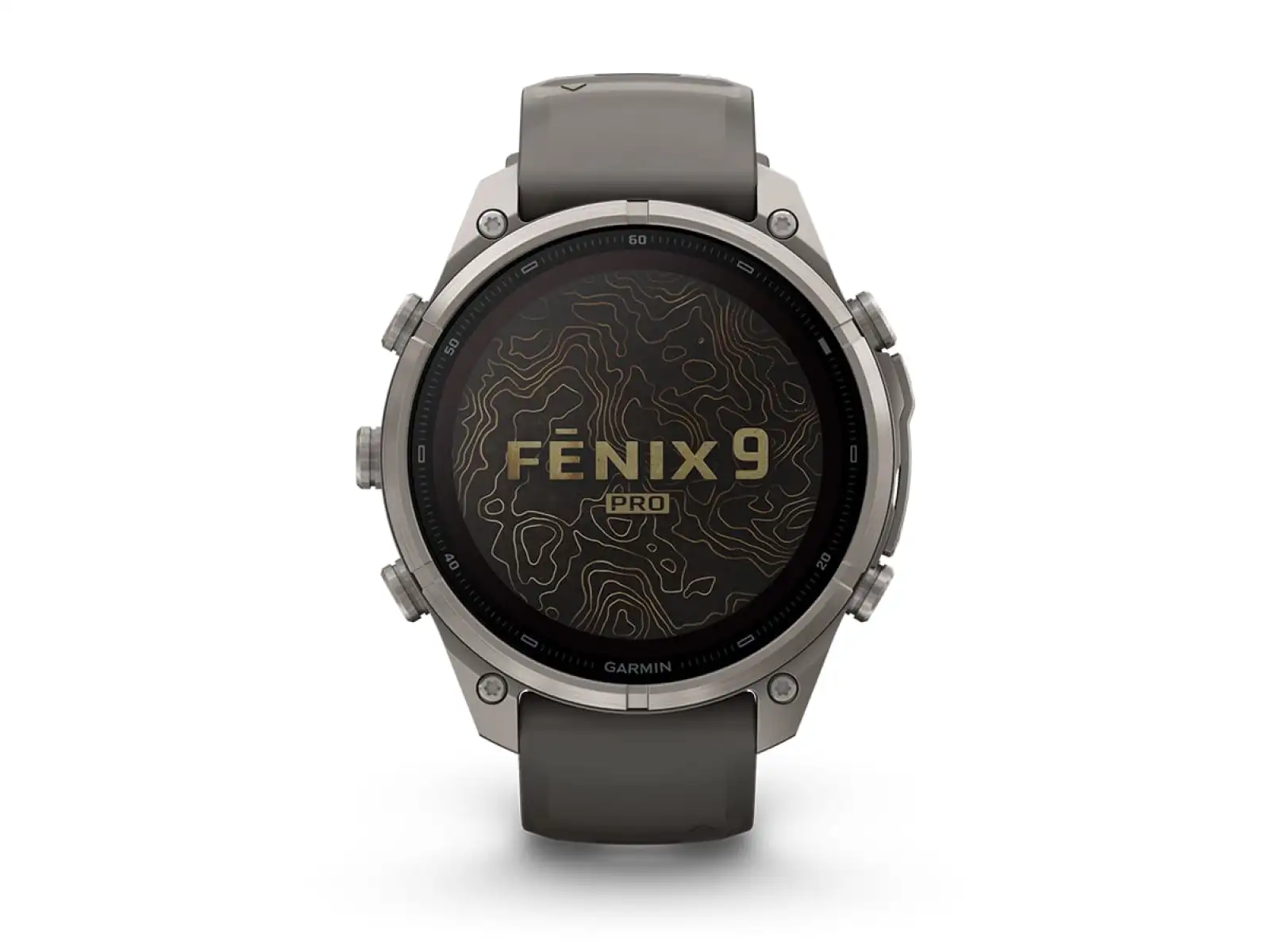 Garmin Fénix 9 Pro inReach Solar 47 mm Tytan Pebble Gray/Silver Gray