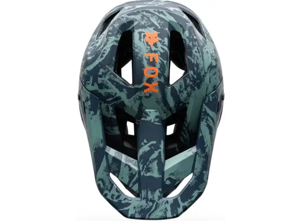 Fox Rampage Image Print kask dziecięcy Arctic Blue