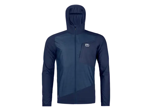Ortovox Trace Windbreaker męska kurtka Blue Nunatak