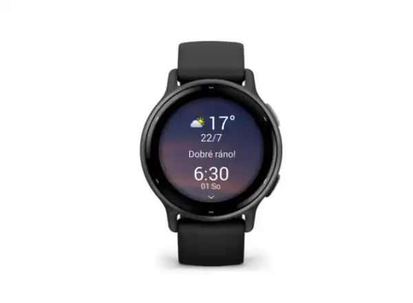 Garmin vívoactive 5 inteligentne zegarki Black/Slate
