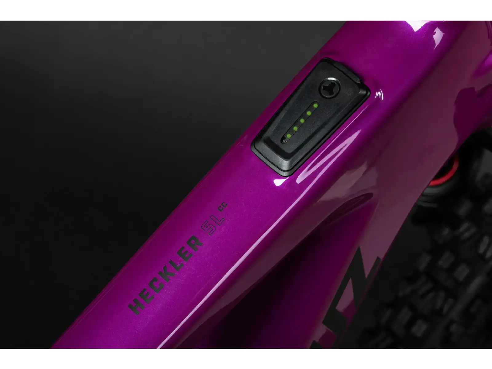 Santa Cruz Heckler SL 1 C R rower elektryczny pełne zawieszenie Gloss Magenta