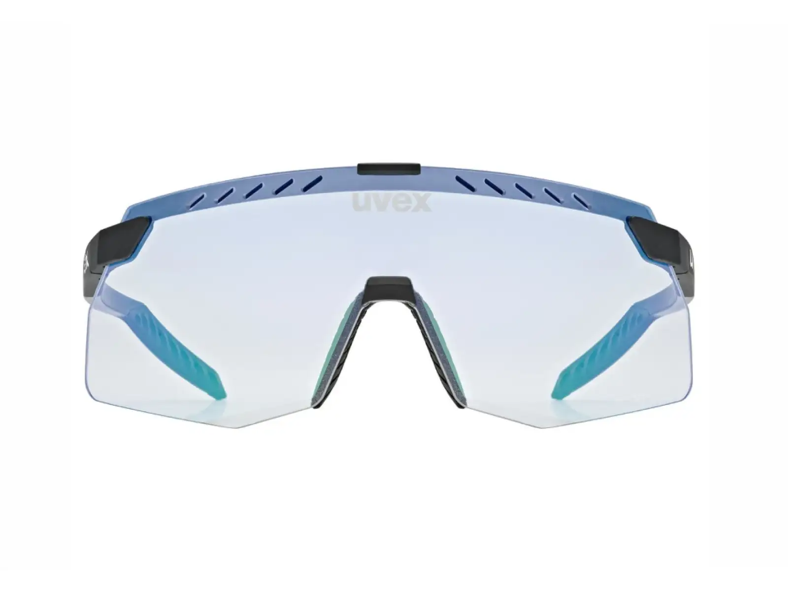 Uvex Pace Stage Variomatic Small okulary Black Matt/Mirror Blue