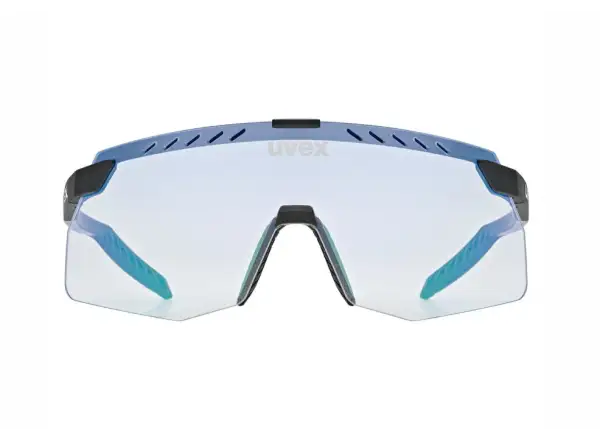 Uvex Pace Stage Variomatic Small okulary Black Matt/Mirror Blue