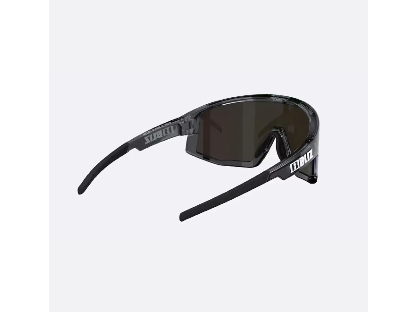Bliz Fusion Small okulary przeciwsłoneczne Crystal Black/Brown Green Multi