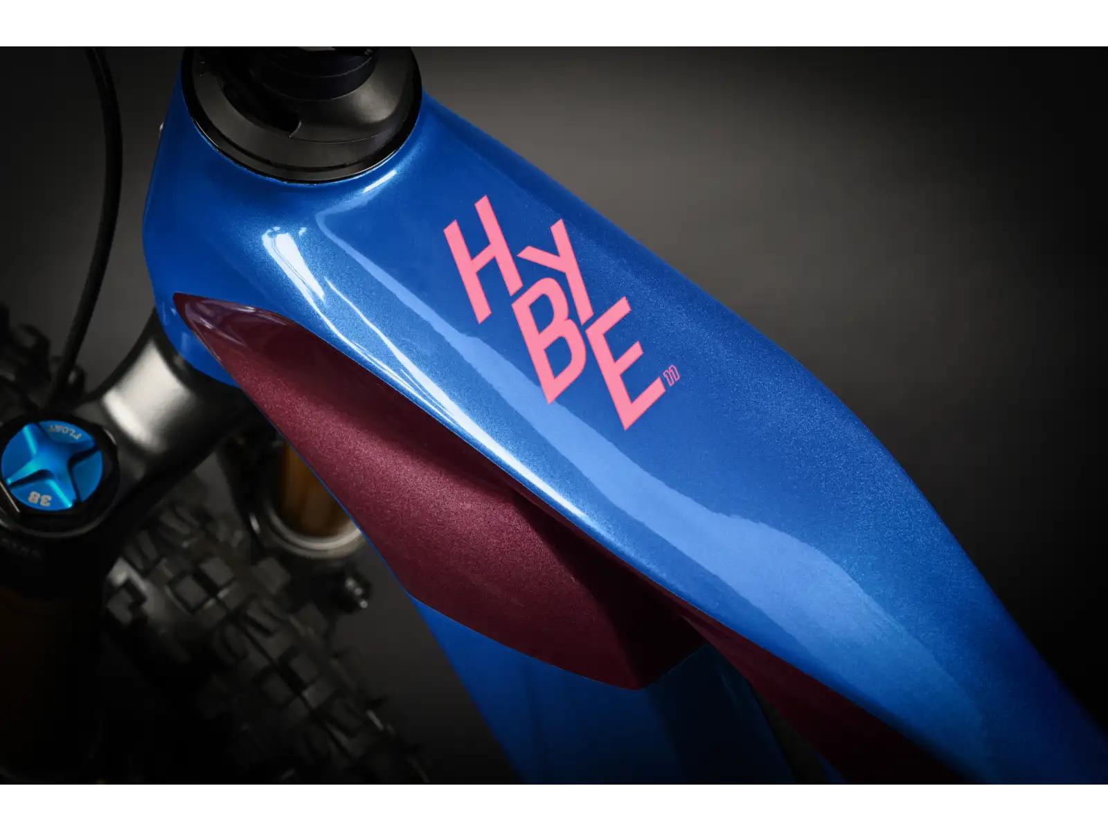 Haibike Hybe 11 Blue/Magenta/Pink rower elektryczny pełnym zawieszeniem
