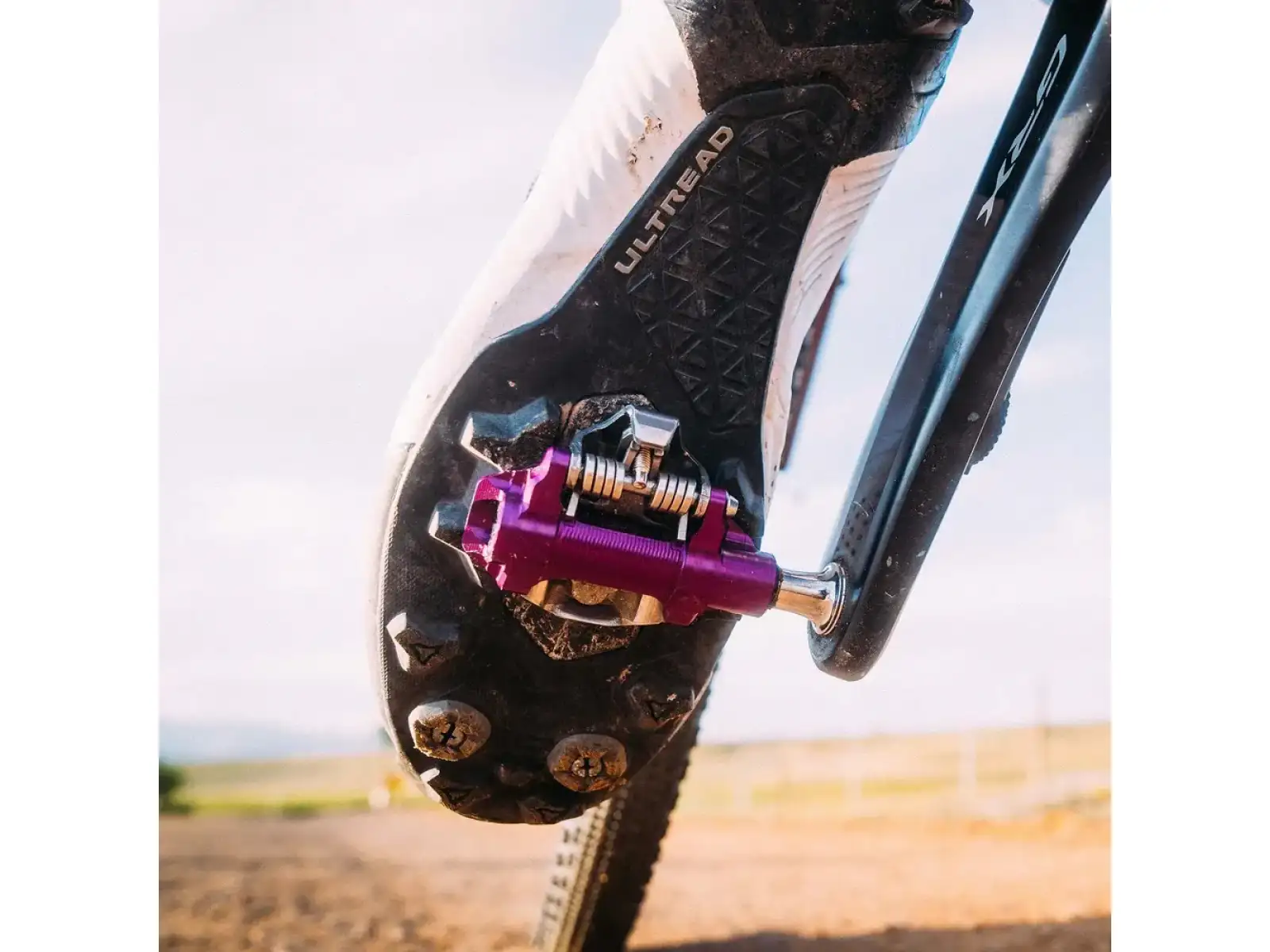 WOLF TOOTH DEL Gravel Race pedały zatrzaskowe Ultraviolet Purple