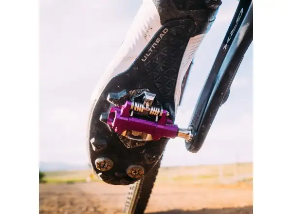 WOLF TOOTH DEL Gravel Race pedały zatrzaskowe Ultraviolet Purple