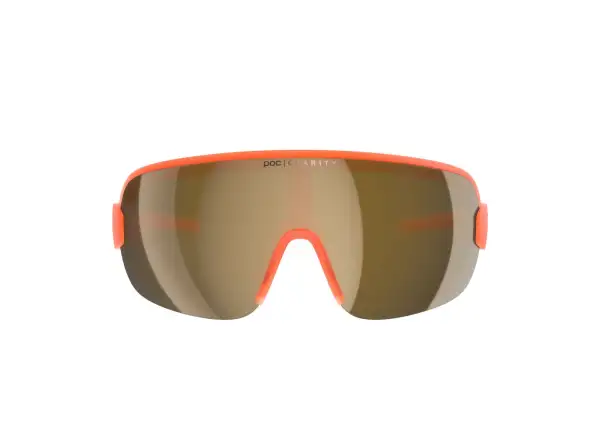 POC Aim okulary Fluorescent Orange Translucent/Violet Gold Mirror