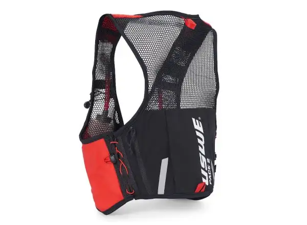 USWE Pace 2 kamizelka biegowa Red/black, roz. M-L
