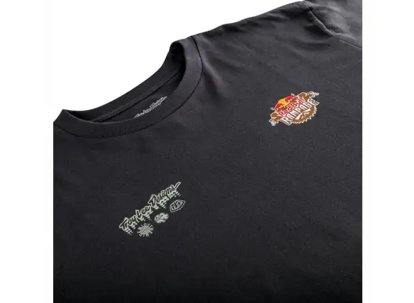 Troy Lee Designs x Red Bull Rampage Mind Melt męska koszulka z krótkim rękawem Coal