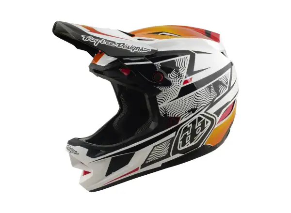 Troy Lee Designs D4 Composite MIPS kask Lined up White