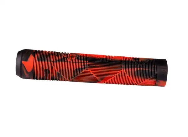 Foce BMX145 gumowe chwyty czarna/czerwona