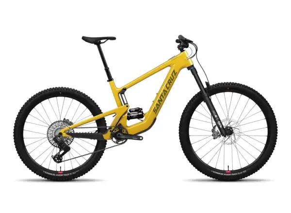 Santa Cruz Heckler SL 1 C MX GX AXS rower elektryczny pełne zawieszenie Gloss Mustard