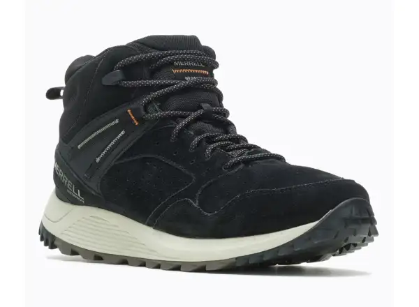Merrell Wildwood Sneaker Boot MID WP męskie obuwie turystyczne Black