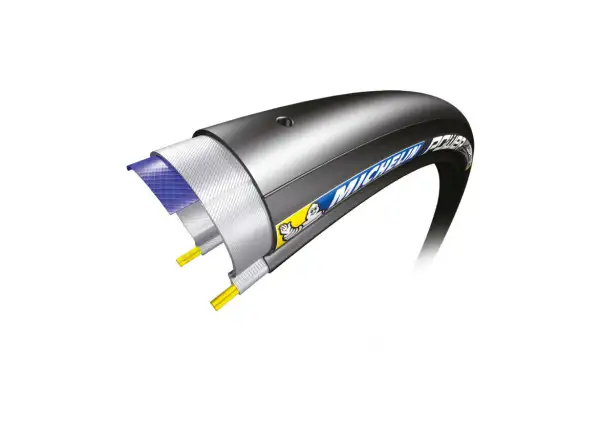 Michelin Power Road Black TS TLR szosowa opona kevlar czarna