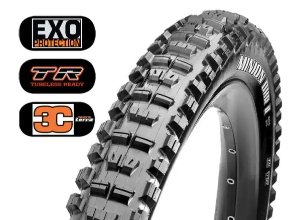 Maxxis Minion DHR II WT 27,5" 3C Maxx Grip, DH, TR  MTB opona kevlar