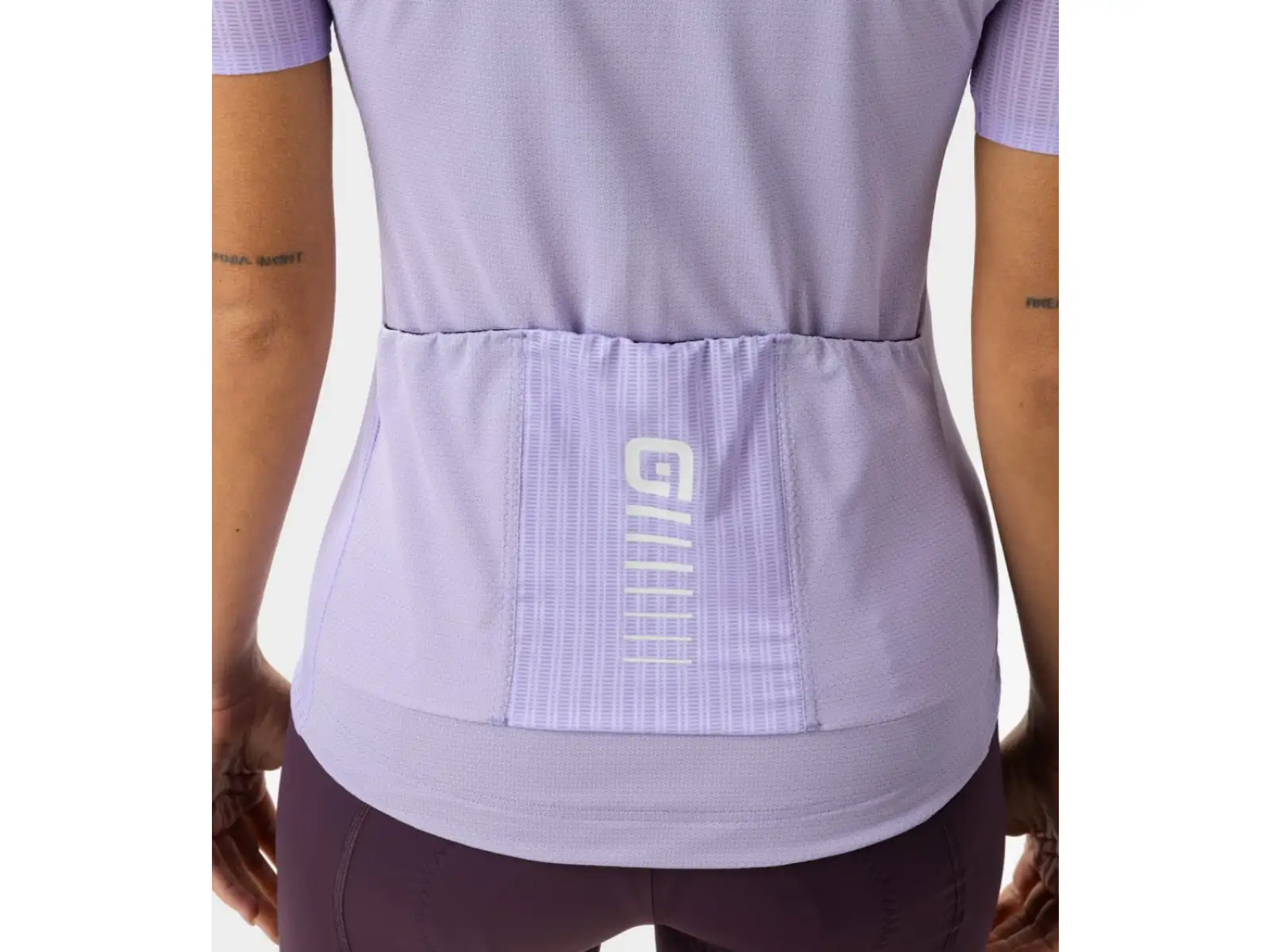 Alé R-EV1 Silver Cooling damski dres krótki rękaw Lavender