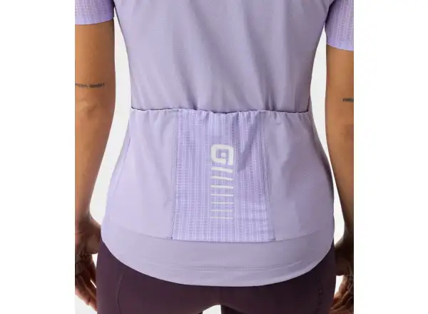 Alé R-EV1 Silver Cooling damski dres krótki rękaw Lavender