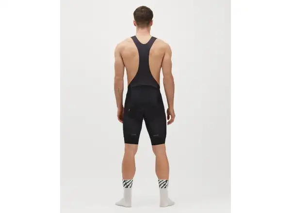Silvini Gavia męskie szorty z szelkami black