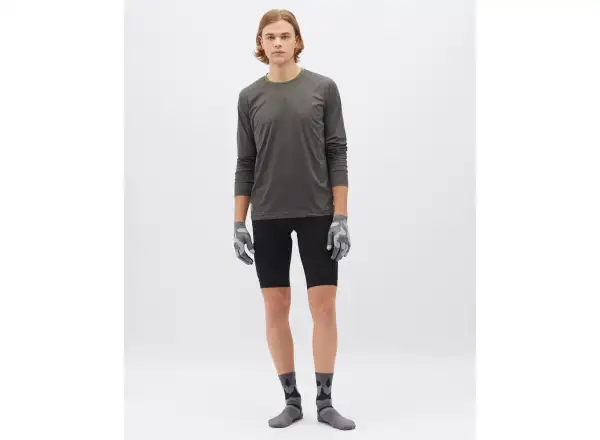 Silvini Casalo męska koszulka długi rękaw Charcoal/Olive